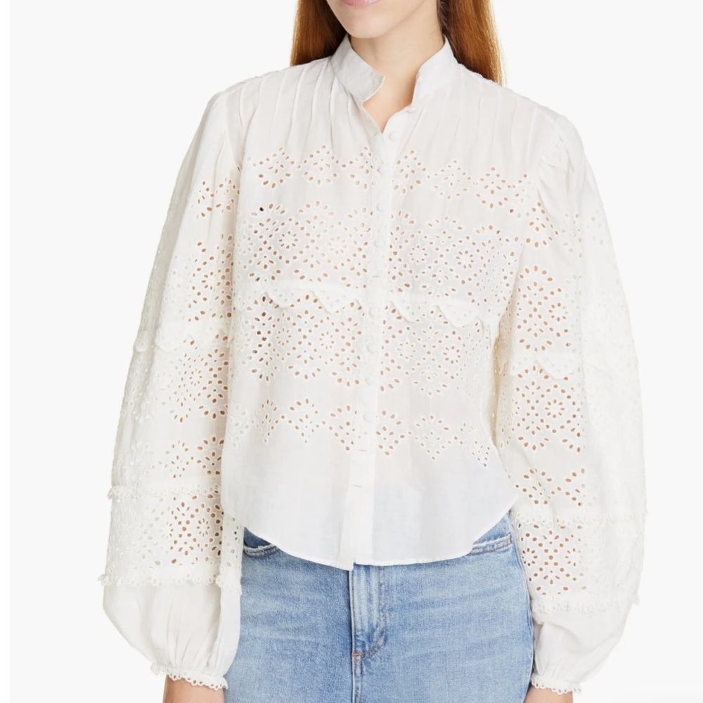 Loveshackfancy "Lola" Top